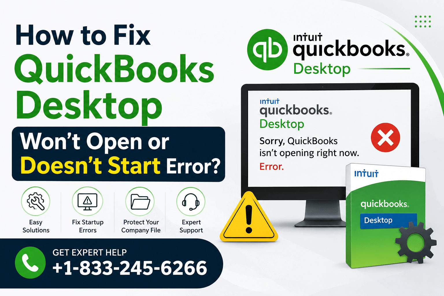 QuickBooks Desktop Won’t