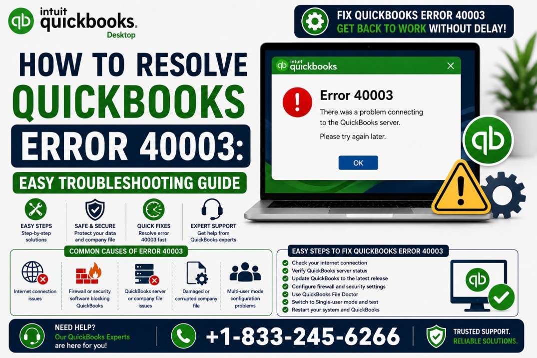 QuickBooks Error 40003