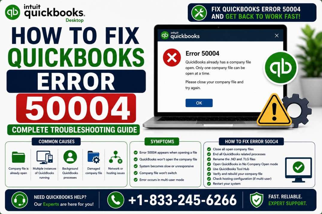 QuickBooks Error 50004