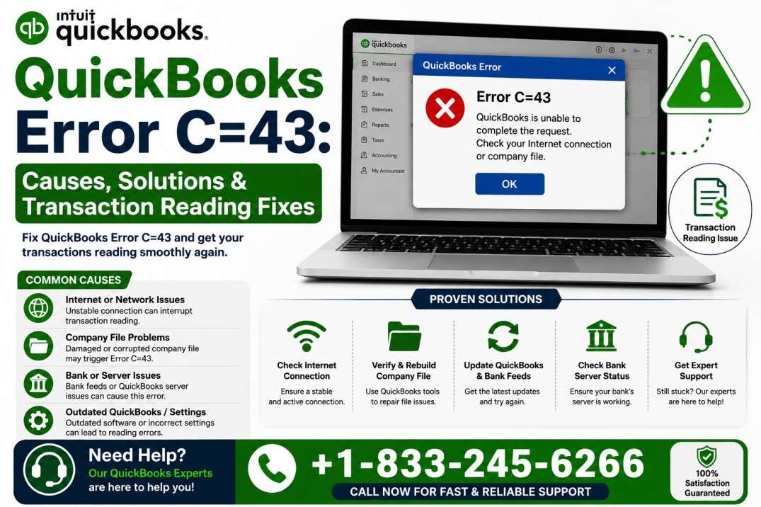 QuickBooks Error C=43