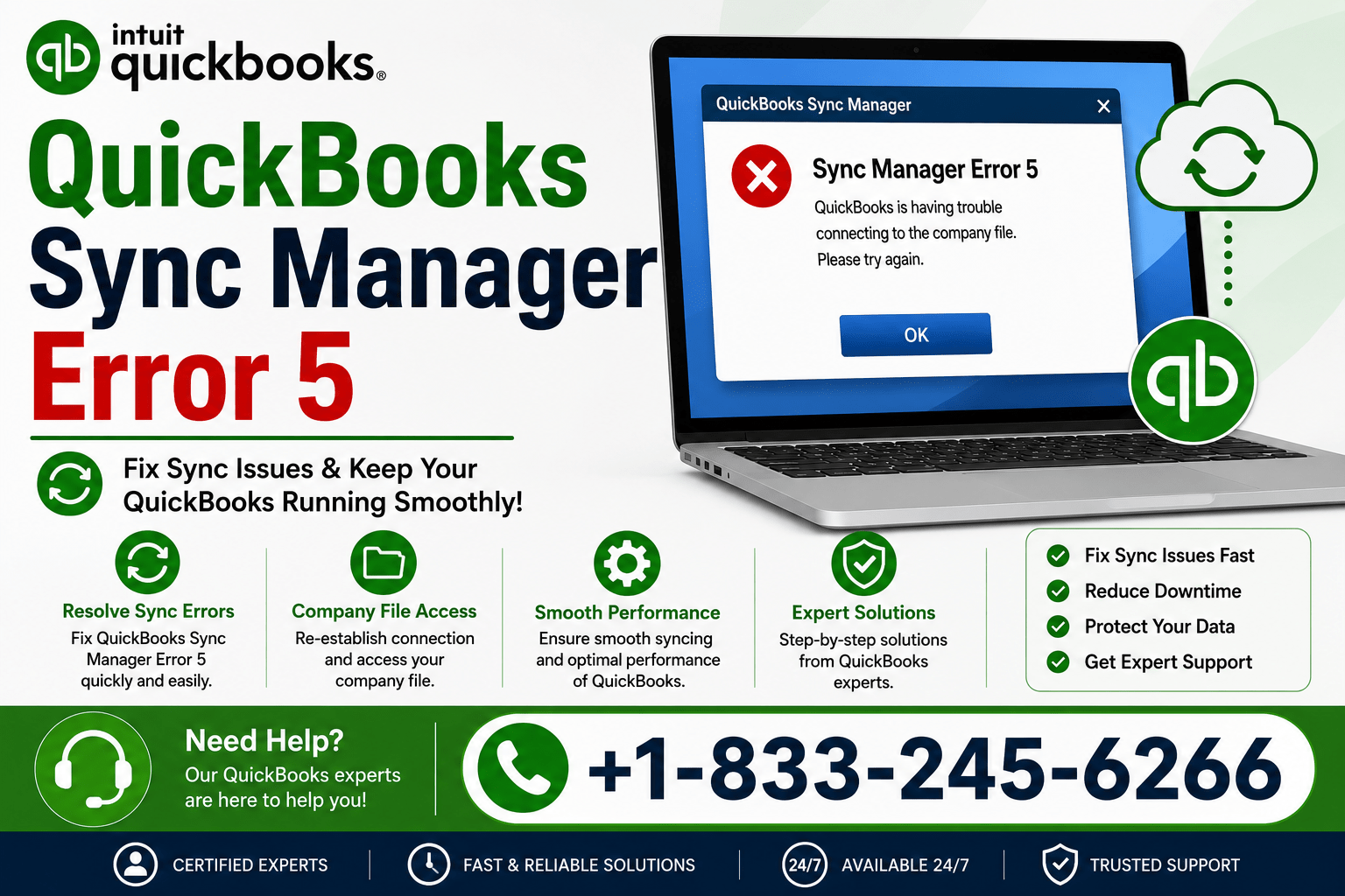 QuickBooks Sync Manager Error 5