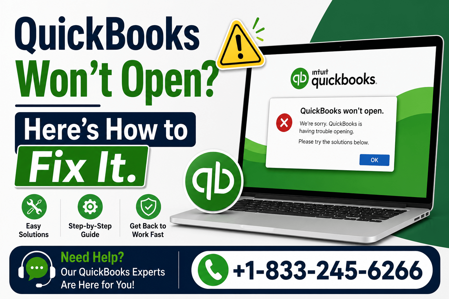 QuickBooks Won’t Open