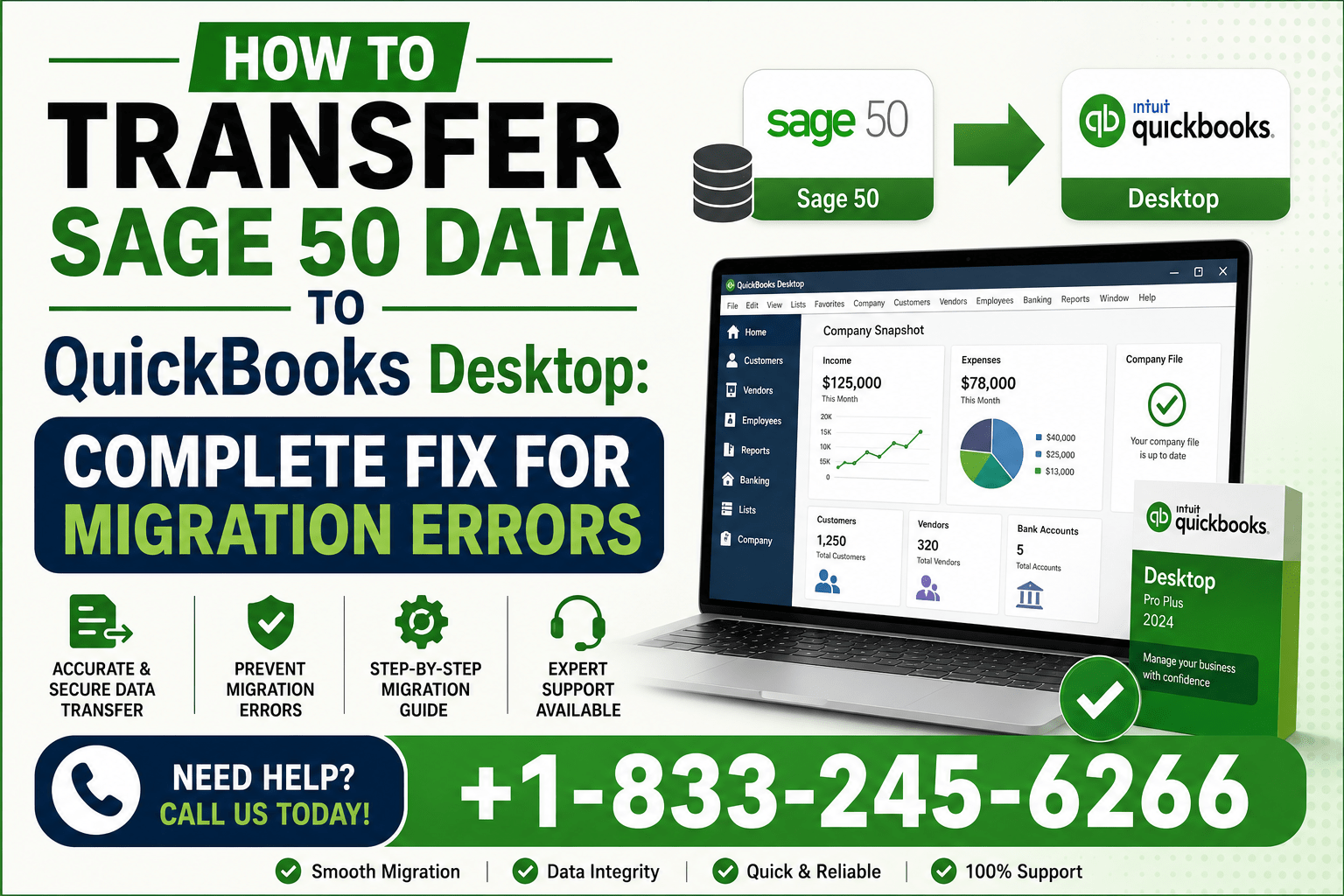 Transfer Sage 50 Data to QuickBooks Desktop
