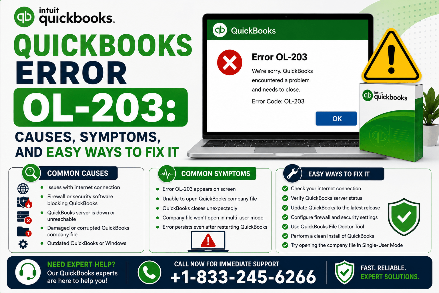 QuickBooks Error OL-203